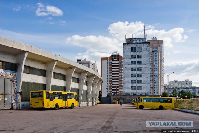 Автобусный парк №7 в Киеве