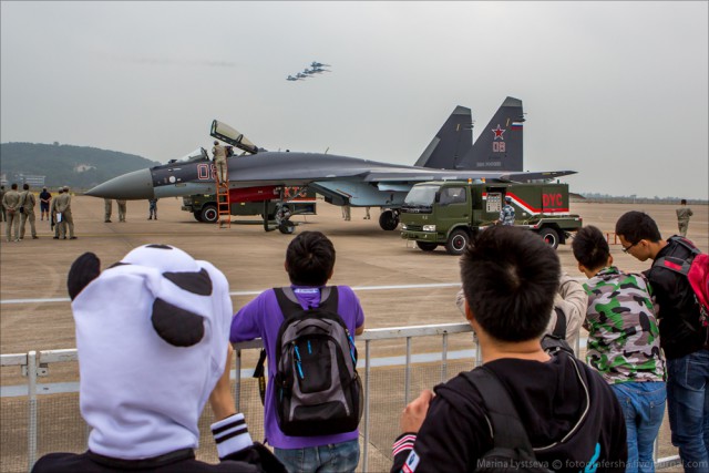 China Air Show-2014 за день до открытия