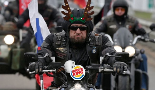 Burger King предложил «Ночным волкам» переименоваться в «Ночных оленей»