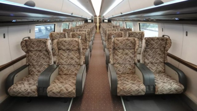 В Китае продемонстрировали прототип высокоскоростного поезда на магнитной подушке