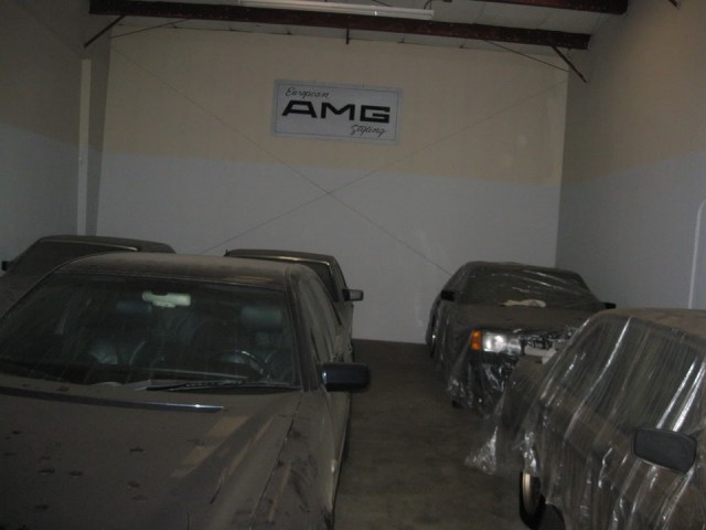 Нетронутый более 20 лет склад запчастей AMG