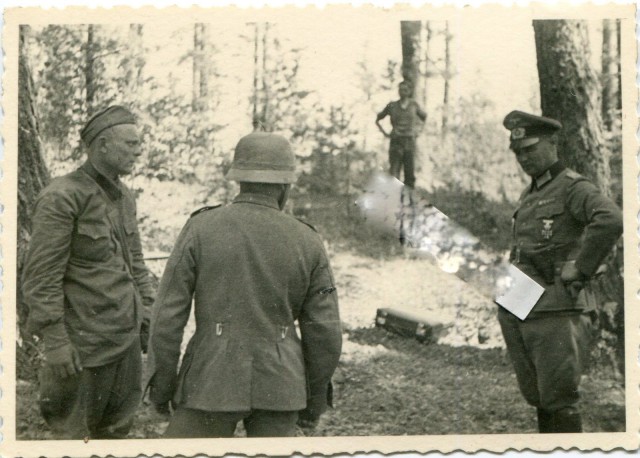 Неизвестный русский солдат. Фото июнь 1941