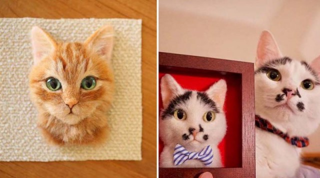 Гиперреалистичные кошачьи портреты