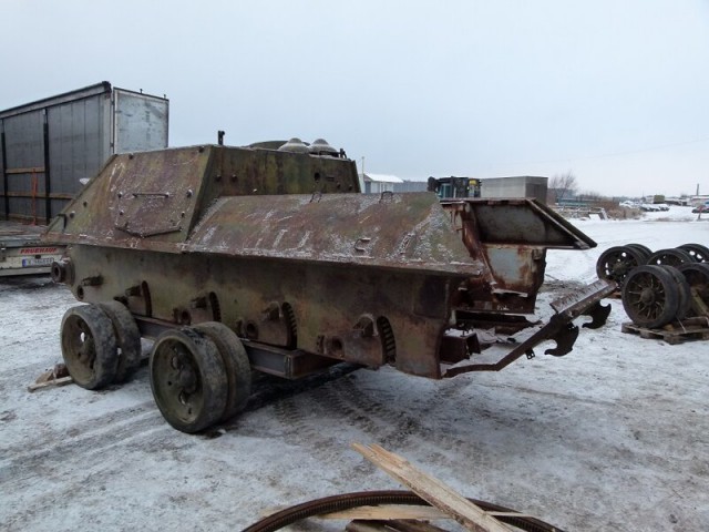 Нас извлекут из под обломков. Восстановление танка Т-34