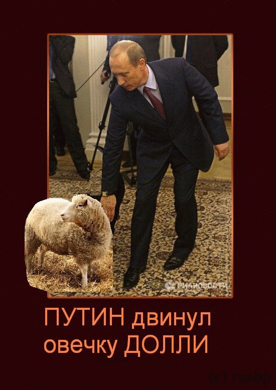Фотожаба: Путин двинул кони