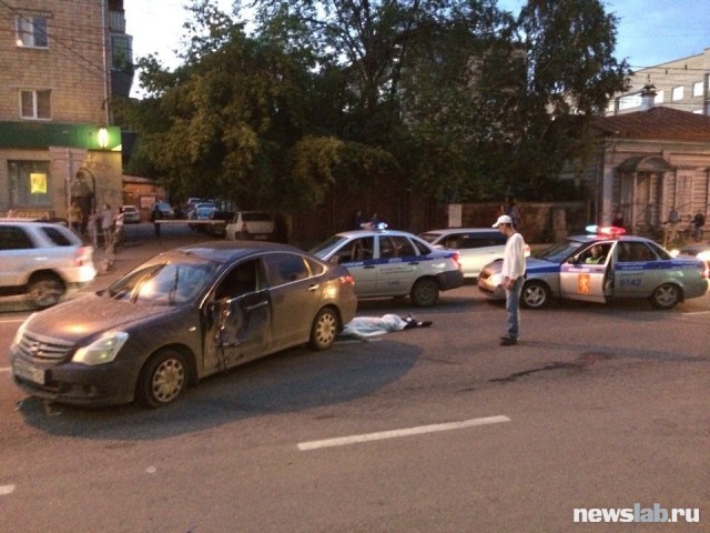 В центре Красноярска насмерть сбили двух пешеходов