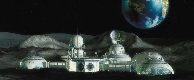Осваивам Луну: здания-трансформеры под проектировкой СССР