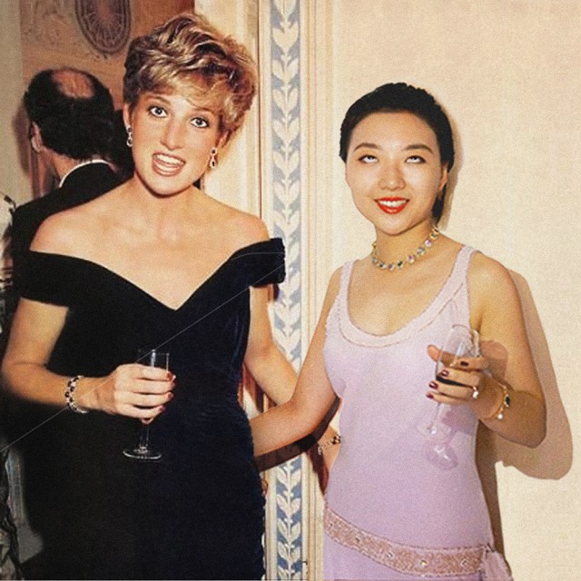Китаянка фотошопит себя на фотографии знаменитостей. И без её присутствия они уже не такие крутые