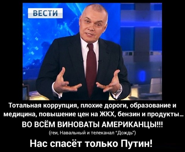 Киселёв обвинил безработных гуманитариев в раздувании протестных настроений 