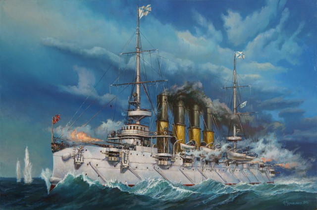9 февраля 1904 года приняли свой последний бой с японской эскадрой легендарный крейсер «Варяг» и канонерская лодка «Кореец»