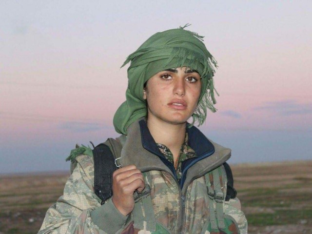В Сирии погибла "курдская Анджелина Джоли"
