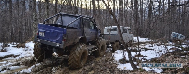 Необычный Pajero на базе УАЗ Patriot и ГАЗ 66