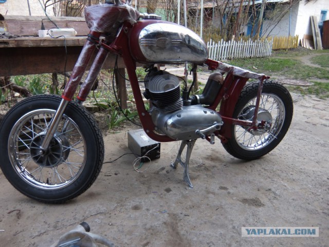 Восстановление мотоцикла Ява модель 360 "Старушка"