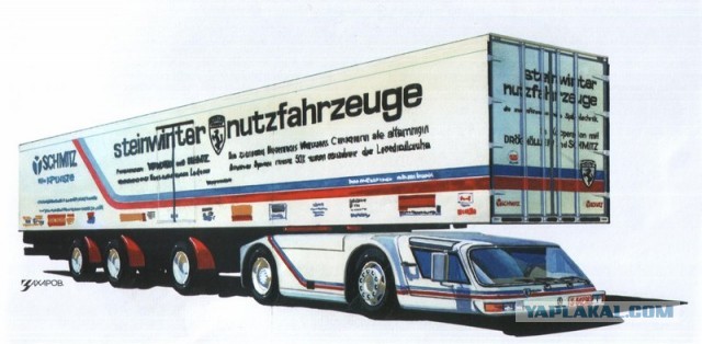 Schnibbelmobil — немецкий "крокодил" для перевозки негабаритных грузов