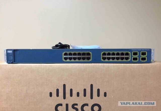 Продам Cisco Catalyst WS-C3560G-24PS-S