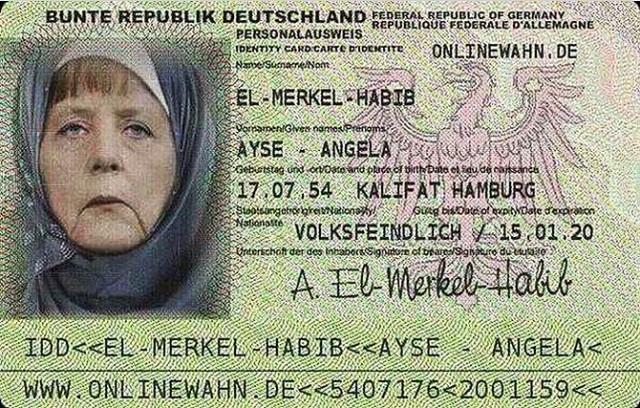 Меркель говорит, что сможет объединить эти две культуры...