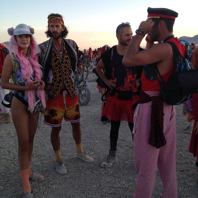 Экстравагантные посетители фестиваля "Burning Man 2019"