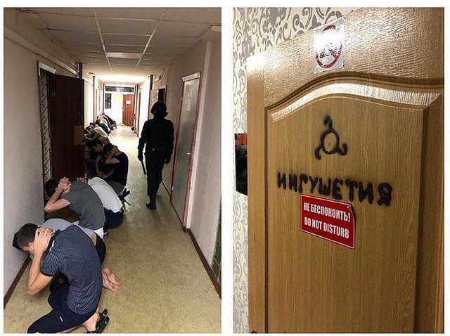 На видео попала стычка, которая спровоцировала задержание студентов из Ингушетии в общежитии