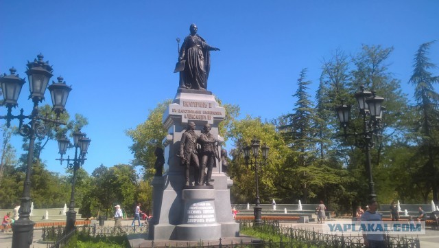 Как и для чего Екатерина II Великая ездила в Крым