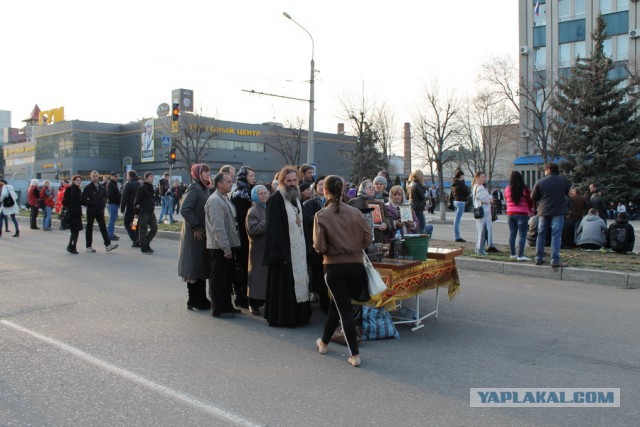 Митинг в Луганске.