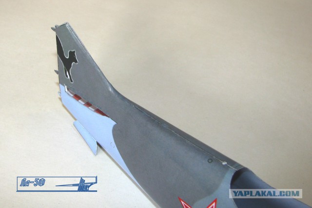 Ла-5ФН. Модель самолета из бумаги