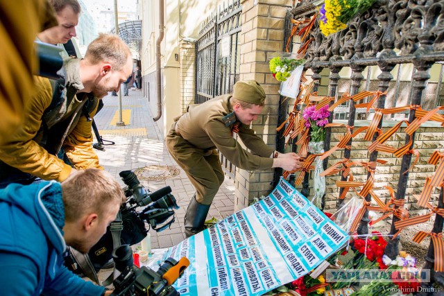 Парад в честь украинских ветеранов ВОВ