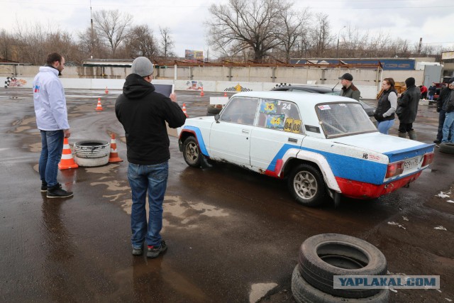 Инвалиды рулят. Автослалом "Весна-2015"