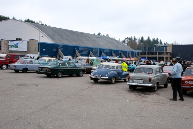 Classic Motor Show в городе Лахти, Финляндия