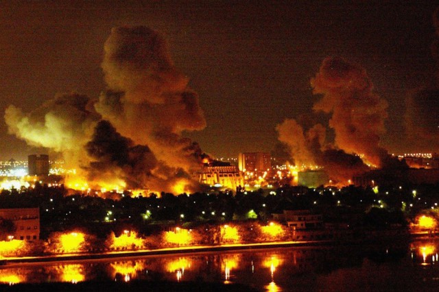 Белград под огнём