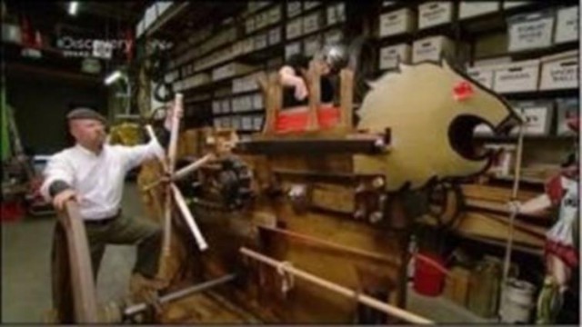 Автоматический деревянный арбалет: сумасшедшее изобретение