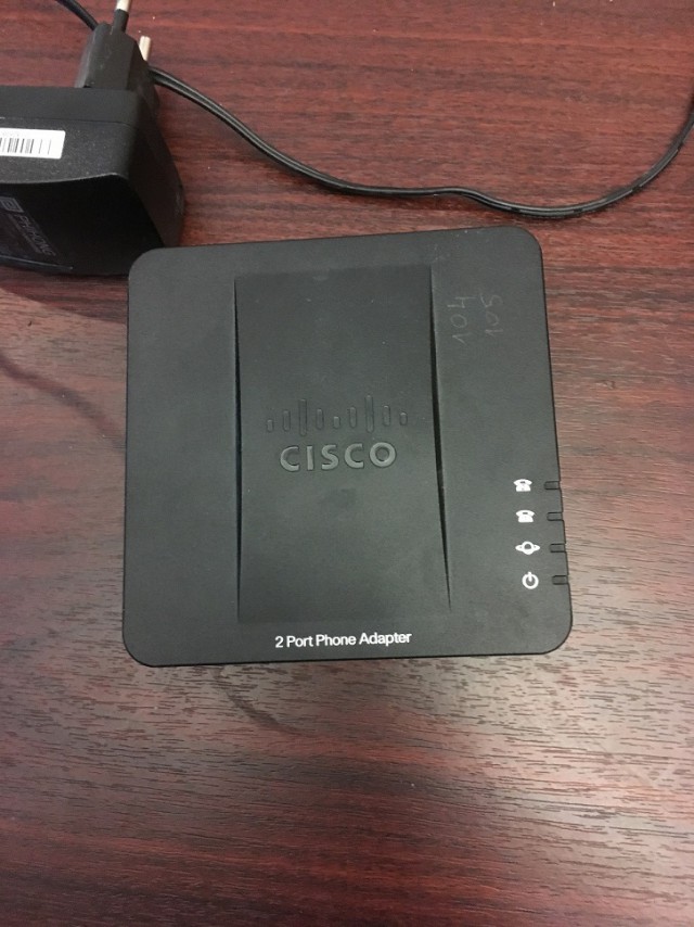 Адаптер для IP телефонии cisco SPA112