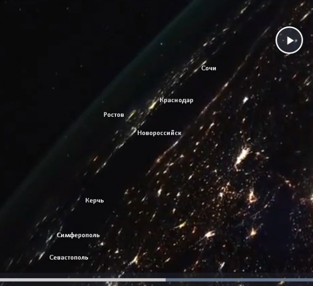 Настоящая ТЕМНОТА планеты Земля, видимая из космоса
