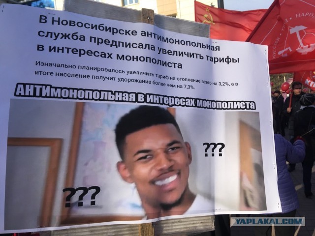 Мемы на митинге 7 ноября