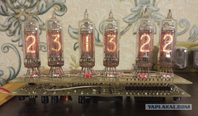 Nixie Clock: ещё одни часы на лампах ИН-16