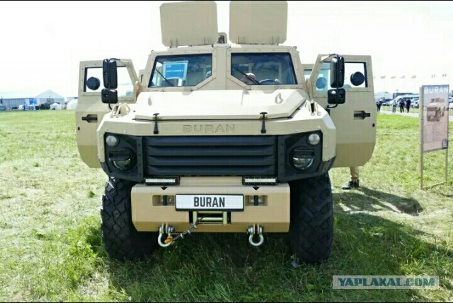 «Буран» – новый российский бронеавтомобиль (на базе «газона»)