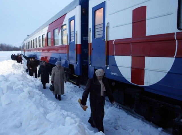 Поезд "Здоровье" отправляется в путь