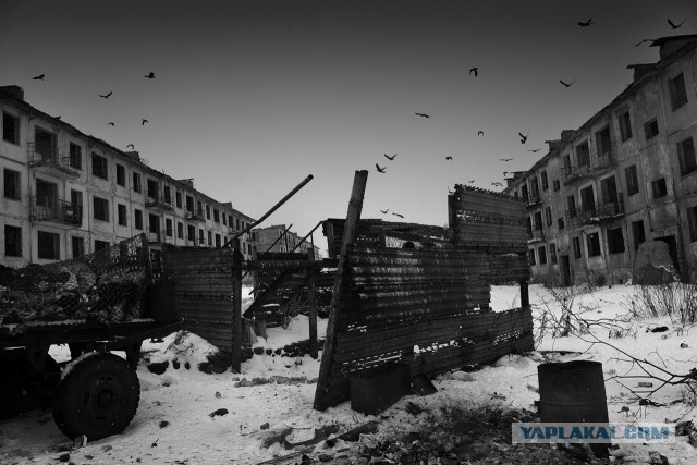 Город-призрак на Курилах.Жизнь военного городка на острове Итуруп. Фотоистория Олега Климова.