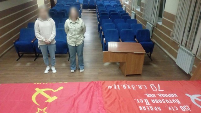 В Сочи нашли и задержали патриоток из Самары, похитивших флаги