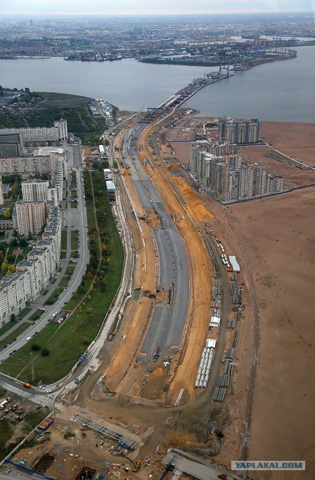 В Петербурге засыпают море