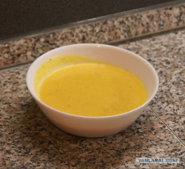 Пряный крем-суп из тыквы