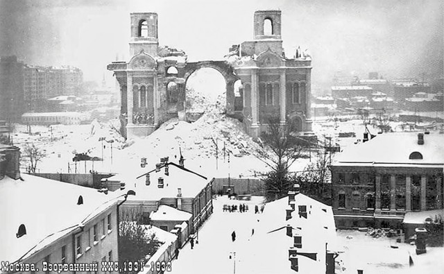 История Дворца Советов в Москве