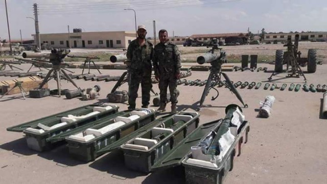 Трофеи сирийской армии
