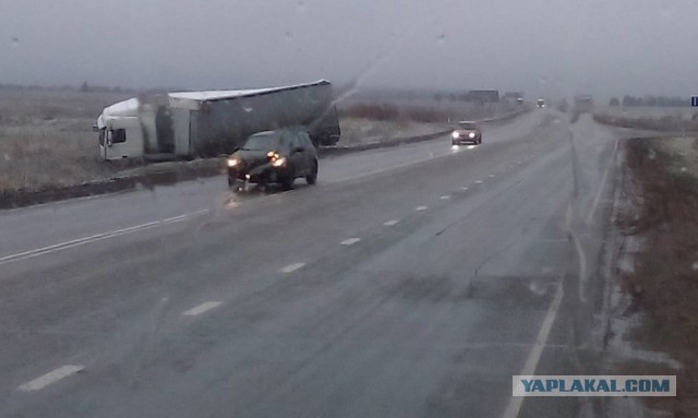 Влетел в встречную фуру.... на 140 км/ч