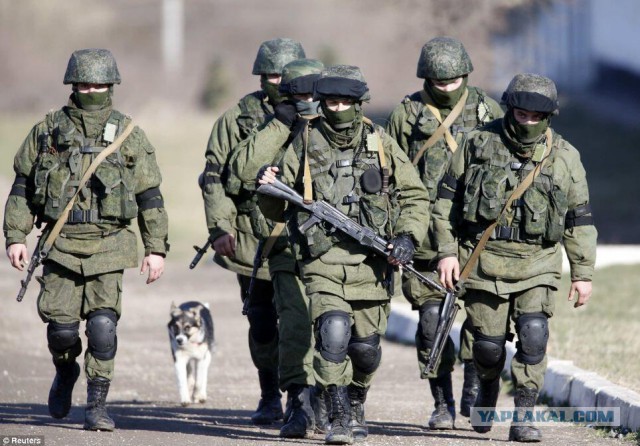 Вежливые зеленые человеки в Крыму