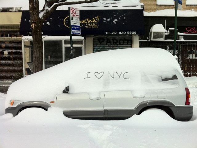 Снегопокалипсис в Нью-Йорке