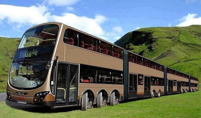Необычные автобусы