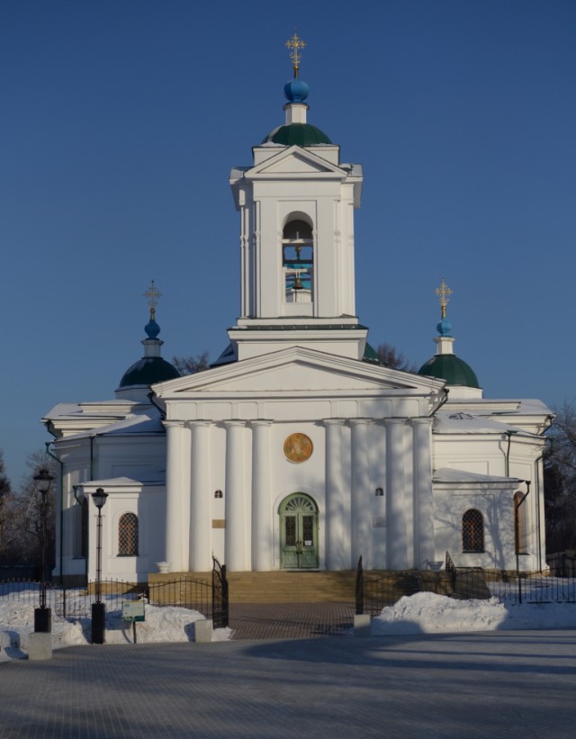 Прогулка по зимнему солнечному Иркутску