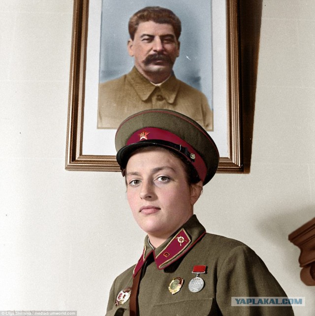 DM: чёрно-белые портреты советских героинь обрели новую жизнь в цвете