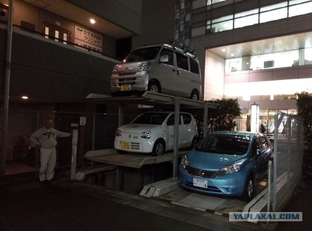 Парковка в Японии