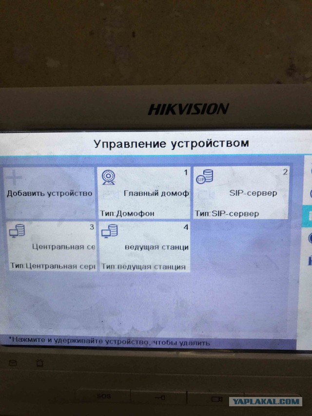 IP домофон от Hikvision